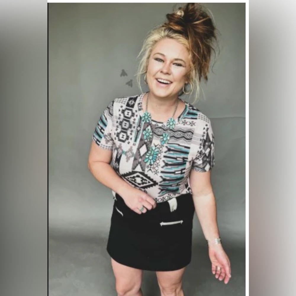 Black Skorts with White Accents